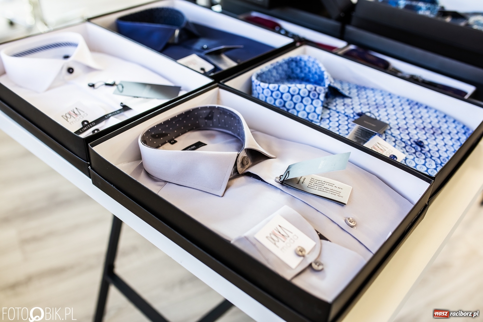 Zdjęcie w galerii na portalu naszraciborz.pl: Niepowtarzalnie z polską metką – czyli salon mody męskiej Modny Elegancik wiadomości z regionu