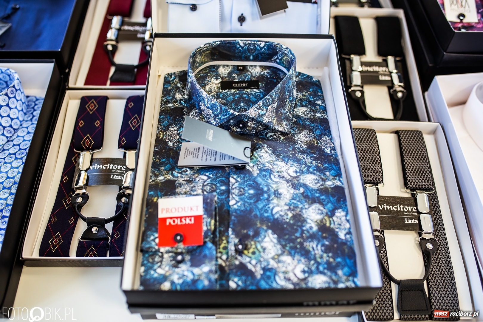 Zdjęcie w galerii na portalu naszraciborz.pl: Niepowtarzalnie z polską metką – czyli salon mody męskiej Modny Elegancik wiadomości z regionu