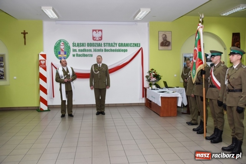 Zdjęcie w galerii na portalu naszraciborz.pl: Śląskich pograniczników odwiedził wnuk ich patrona  wiadomości z regionu