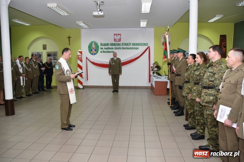 Zdjęcie w galerii na portalu naszraciborz.pl: Śląskich pograniczników odwiedził wnuk ich patrona  wiadomości z regionu