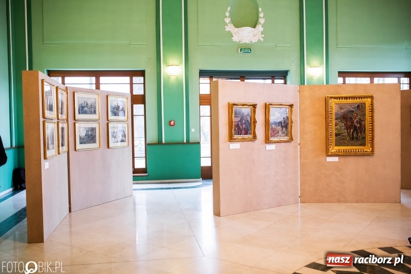 Zdjęcie w galerii na portalu naszraciborz.pl: Juliusz i Wojciech Kossak w Raciborzu. Historyczne malarstwo w pałacyku Rafako wiadomości z regionu