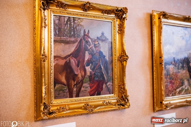 Zdjęcie w galerii na portalu naszraciborz.pl: Juliusz i Wojciech Kossak w Raciborzu. Historyczne malarstwo w pałacyku Rafako wiadomości z regionu
