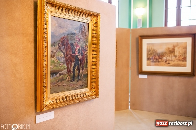 Zdjęcie w galerii na portalu naszraciborz.pl: Juliusz i Wojciech Kossak w Raciborzu. Historyczne malarstwo w pałacyku Rafako wiadomości z regionu