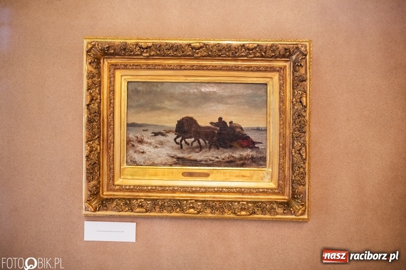 Zdjęcie w galerii na portalu naszraciborz.pl: Juliusz i Wojciech Kossak w Raciborzu. Historyczne malarstwo w pałacyku Rafako wiadomości z regionu