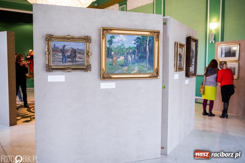 Zdjęcie w galerii na portalu naszraciborz.pl: Juliusz i Wojciech Kossak w Raciborzu. Historyczne malarstwo w pałacyku Rafako wiadomości z regionu