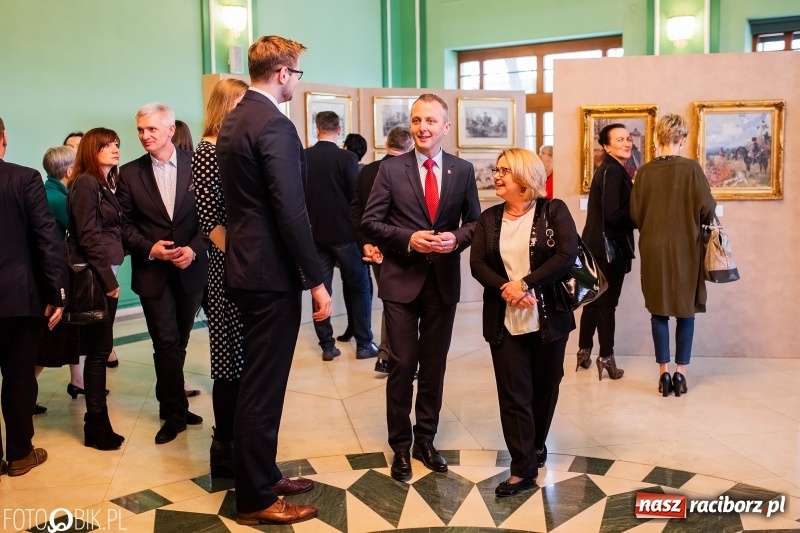 Zdjęcie w galerii na portalu naszraciborz.pl: Juliusz i Wojciech Kossak w Raciborzu. Historyczne malarstwo w pałacyku Rafako wiadomości z regionu