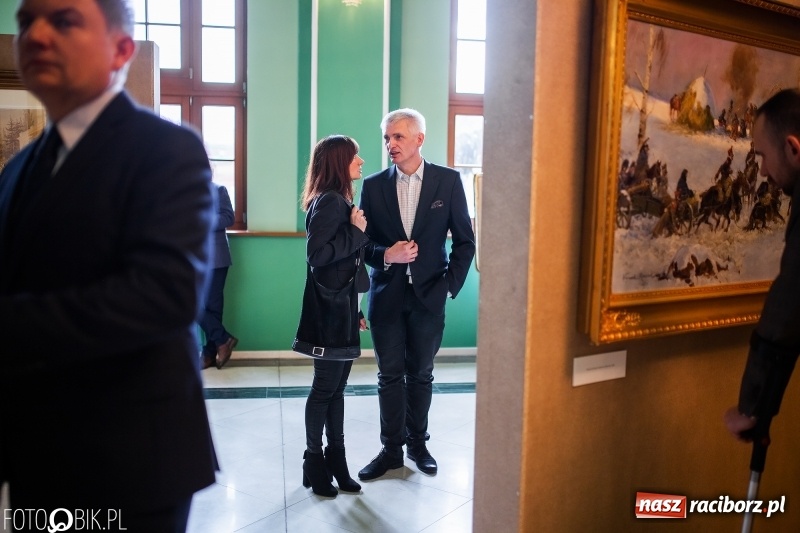 Zdjęcie w galerii na portalu naszraciborz.pl: Juliusz i Wojciech Kossak w Raciborzu. Historyczne malarstwo w pałacyku Rafako wiadomości z regionu