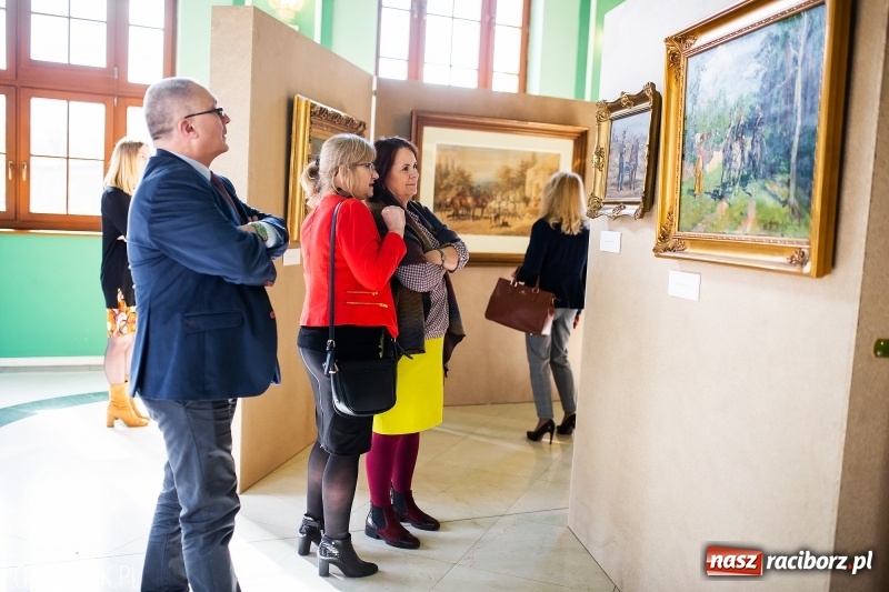 Zdjęcie w galerii na portalu naszraciborz.pl: Juliusz i Wojciech Kossak w Raciborzu. Historyczne malarstwo w pałacyku Rafako wiadomości z regionu
