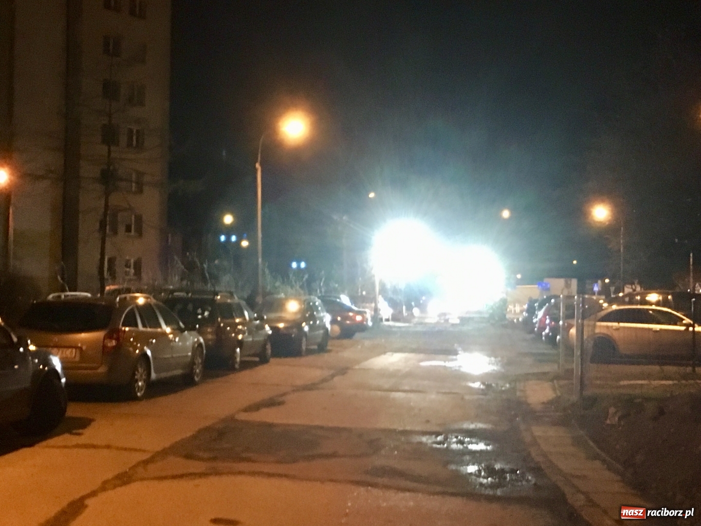 Zdjęcie w galerii na portalu naszraciborz.pl: To był nocny Armagedon. Strażacy mieli pełne ręce roboty. Ponad 60 wezwań FOTO wiadomości z regionu