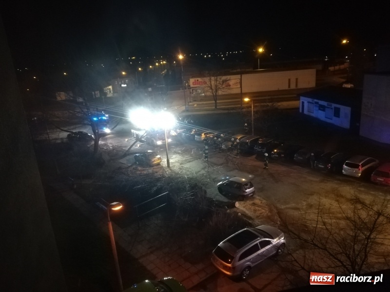 Zdjęcie w galerii na portalu naszraciborz.pl: To był nocny Armagedon. Strażacy mieli pełne ręce roboty. Ponad 60 wezwań FOTO wiadomości z regionu