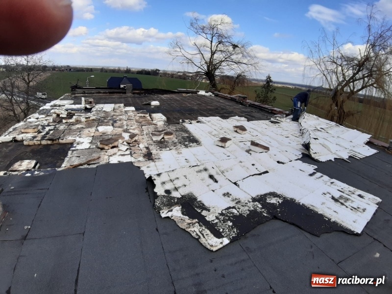 Zdjęcie w galerii na portalu naszraciborz.pl: Duże szkody po nawałnicy w gminie Rudnik wiadomości z regionu