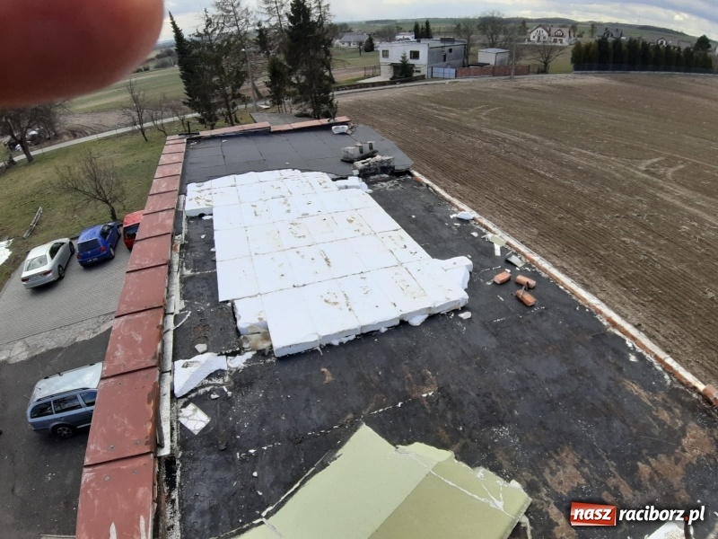 Zdjęcie w galerii na portalu naszraciborz.pl: Duże szkody po nawałnicy w gminie Rudnik wiadomości z regionu