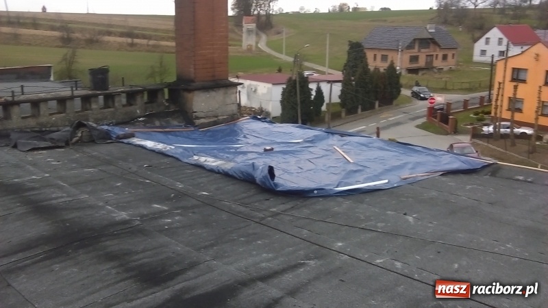Zdjęcie w galerii na portalu naszraciborz.pl: Duże szkody po nawałnicy w gminie Rudnik wiadomości z regionu