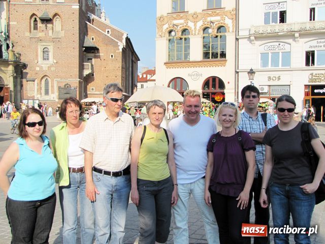 Zdjęcie w galerii na portalu naszraciborz.pl: Szwajcarzy w Gimnazjum nr 1 wiadomości z regionu