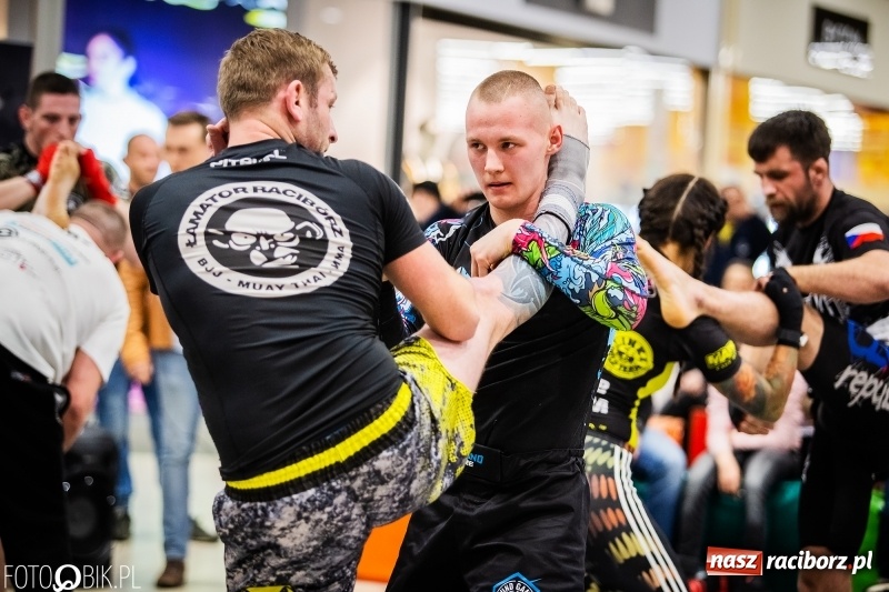 Zdjęcie w galerii na portalu naszraciborz.pl: Pokazowy trening przed galą MMA  wiadomości z regionu