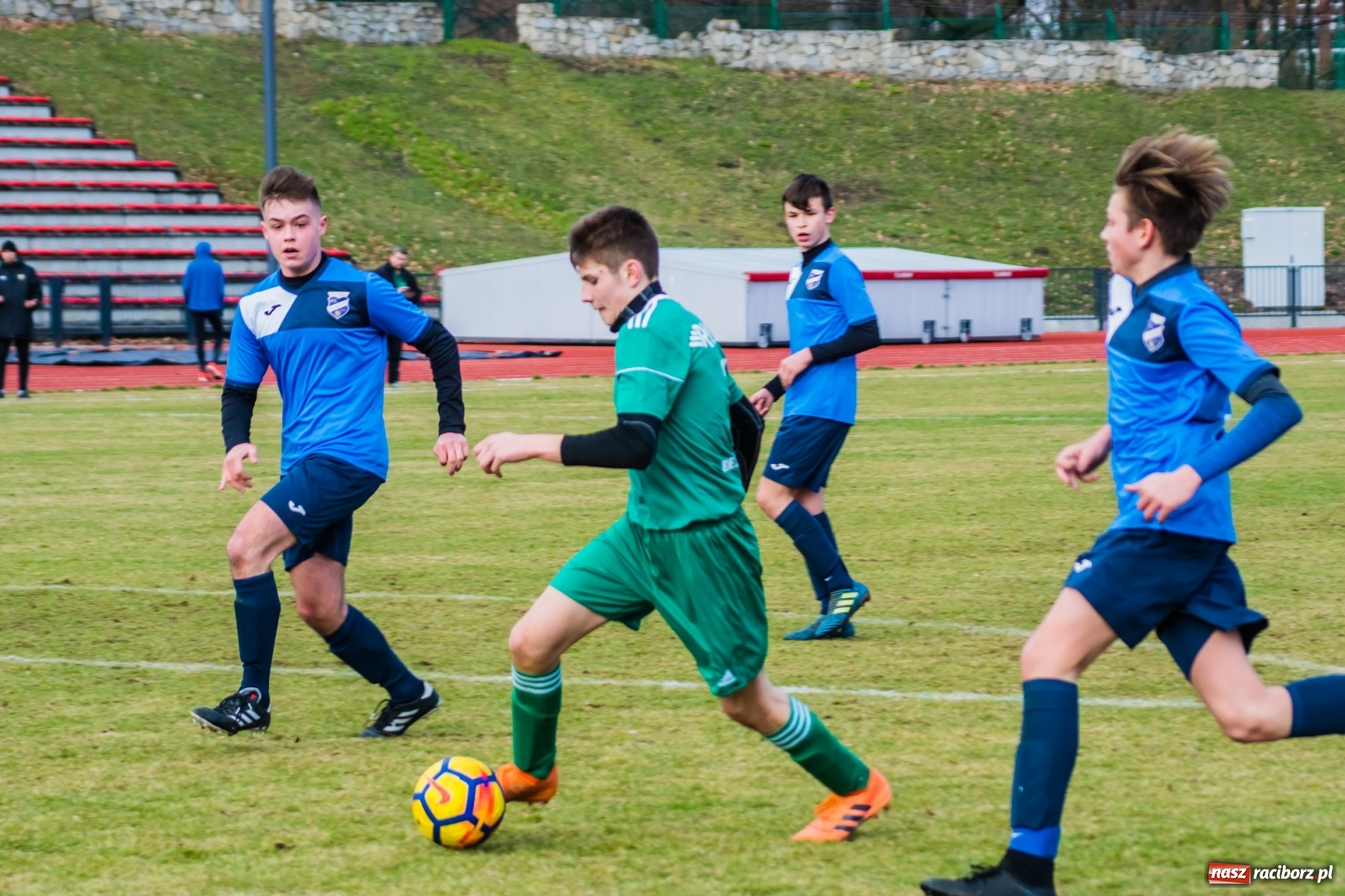 Zdjęcie w galerii na portalu naszraciborz.pl: Nieudana inauguracja trampkarzy raciborskiej Unii wiadomości z regionu