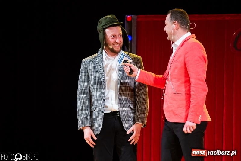 Zdjęcie w galerii na portalu naszraciborz.pl: Kabaret Nowaki bawił w Raciborskim Centrum Kultury wiadomości z regionu