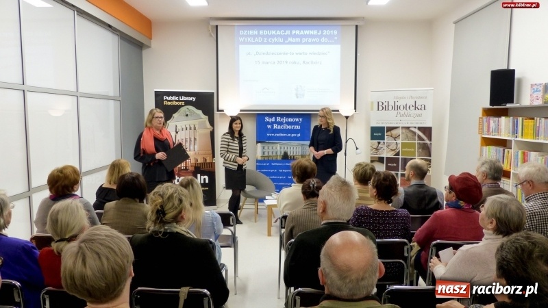 Zdjęcie w galerii na portalu naszraciborz.pl: Dzień Edukacji Prawnej z Sądem Rejonowym i biblioteką  wiadomości z regionu