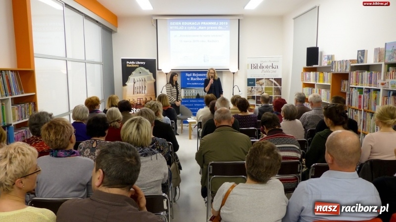 Zdjęcie w galerii na portalu naszraciborz.pl: Dzień Edukacji Prawnej z Sądem Rejonowym i biblioteką  wiadomości z regionu