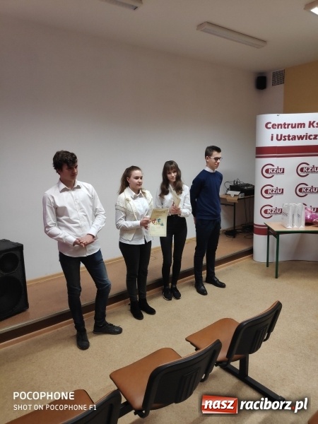 Zdjęcie w galerii na portalu naszraciborz.pl: Mądre Głowy spotkały się w CKZiU nr 1 w Raciborzu wiadomości z regionu