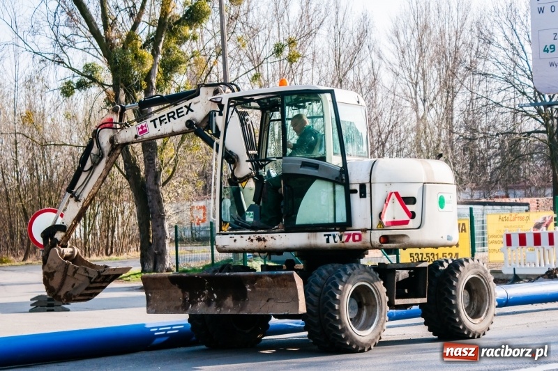 Zdjęcie w galerii na portalu naszraciborz.pl: Uwaga kierowcy! Ruszył remont ulicy Łąkowej i Kościuszki [FOTO i WIDEO] wiadomości z regionu