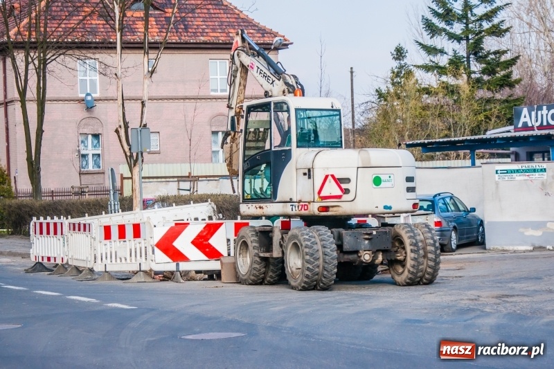 Zdjęcie w galerii na portalu naszraciborz.pl: Uwaga kierowcy! Ruszył remont ulicy Łąkowej i Kościuszki [FOTO i WIDEO] wiadomości z regionu
