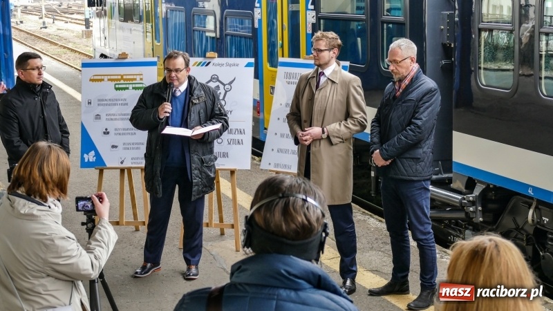 Zdjęcie w galerii na portalu naszraciborz.pl: Koleje Śląskie. Rok 2019 pod znakiem kultury wiadomości z regionu