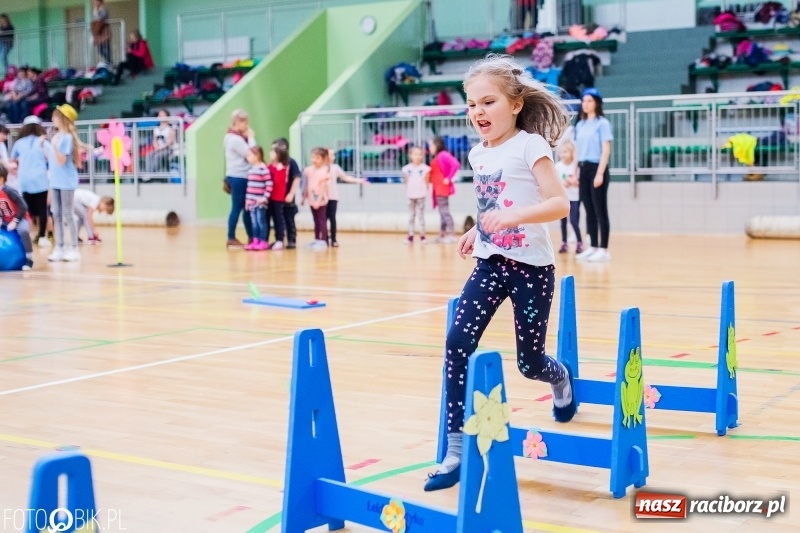 Zdjęcie w galerii na portalu naszraciborz.pl: Raciborscy przedszkolacy powitali wiosnę na sportowo wiadomości z regionu