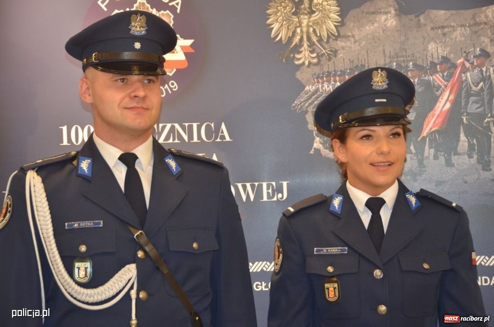 Zdjęcie w galerii na portalu naszraciborz.pl: Nowe mundury na 100-lecie policji [FOTO]  wiadomości z regionu