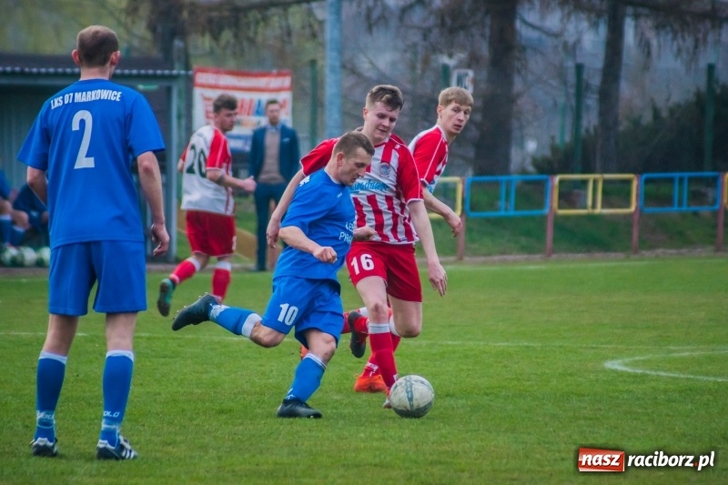 Zdjęcie w galerii na portalu naszraciborz.pl: Rogów kontra Markowice: 07 zgłoś się! wiadomości z regionu