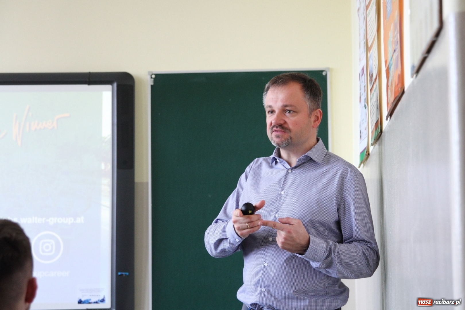 Zdjęcie w galerii na portalu naszraciborz.pl: Ekonomik podpisał umowę o współpracy z firmą logistyczną wiadomości z regionu