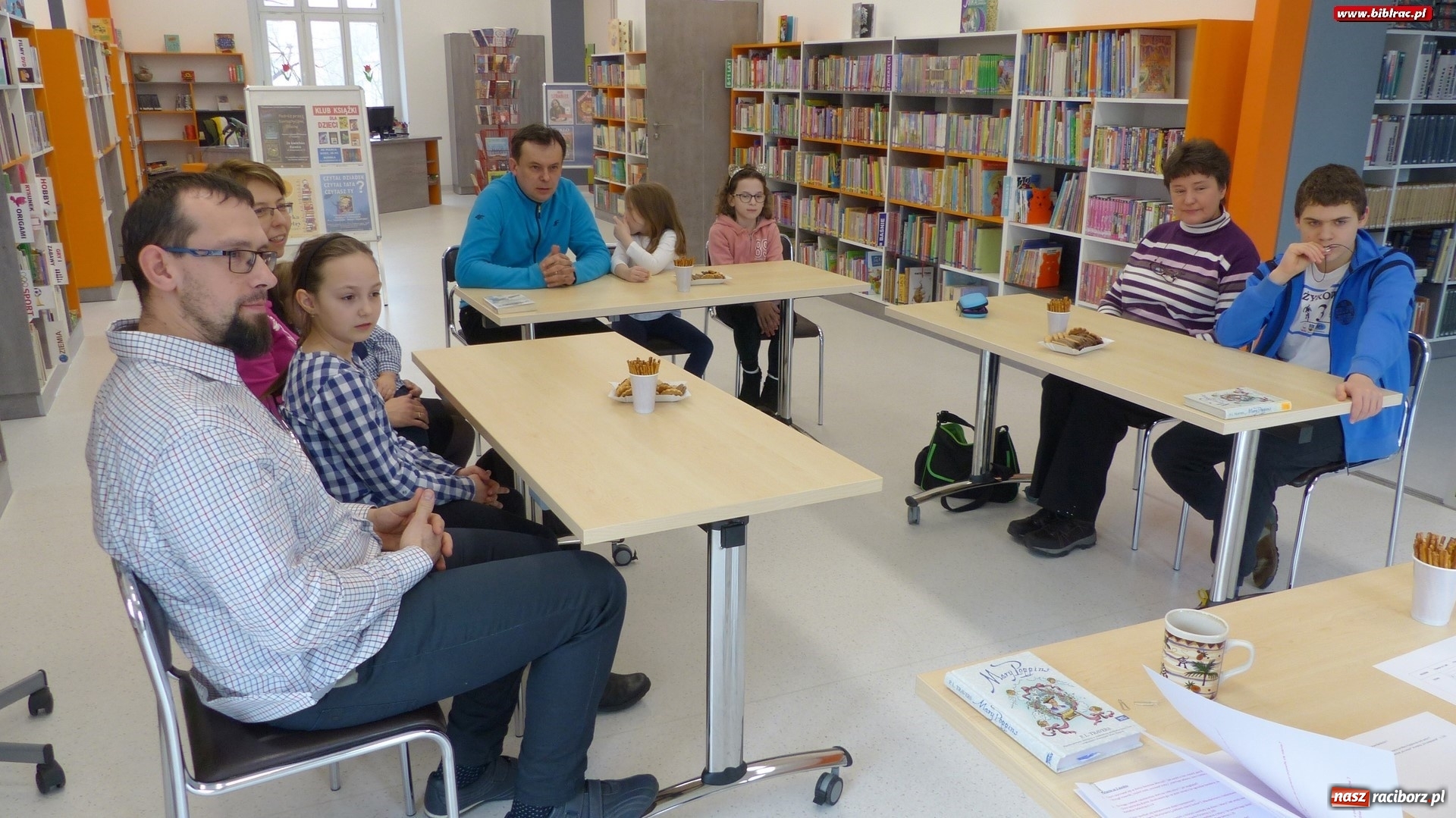 Zdjęcie w galerii na portalu naszraciborz.pl: Mary Poppins w raciborskiej bibliotece wiadomości z regionu