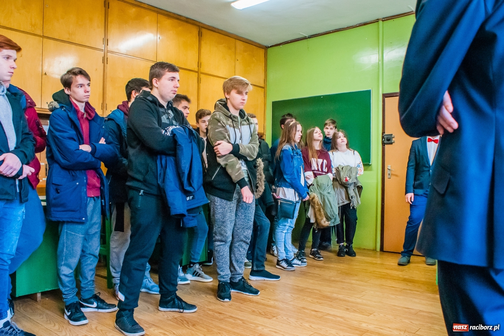 Zdjęcie w galerii na portalu naszraciborz.pl: Mechanik zachęca do nauki. Dni otwarte w CKZiU numer 2 wiadomości z regionu