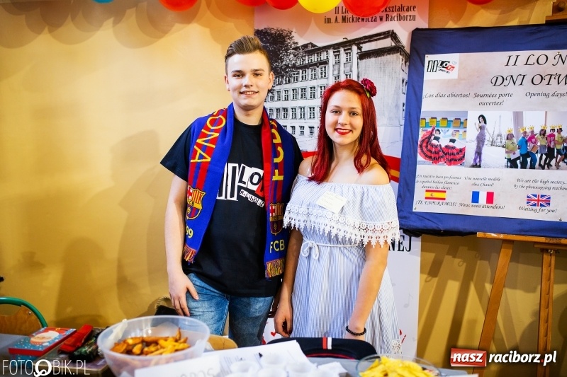 Zdjęcie w galerii na portalu naszraciborz.pl: Językowe Dni Otwarte w II LO wiadomości z regionu