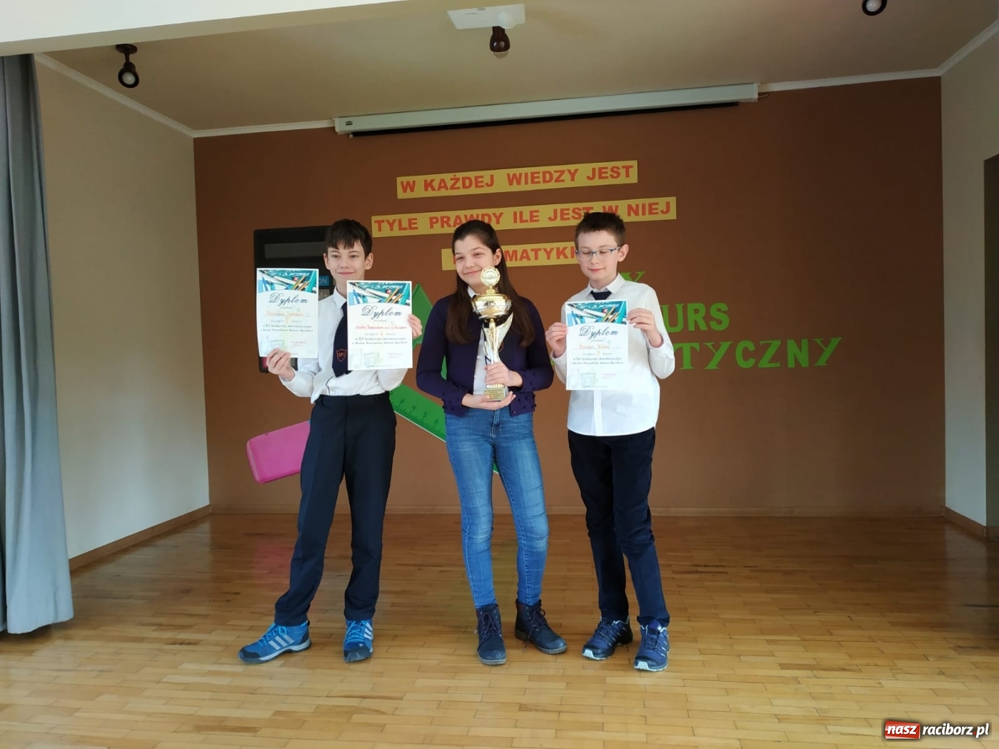 Zdjęcie w galerii na portalu naszraciborz.pl: Raciborscy matematycy po raz dwudziesty rywalizowali o Puchar Prezydenta  wiadomości z regionu