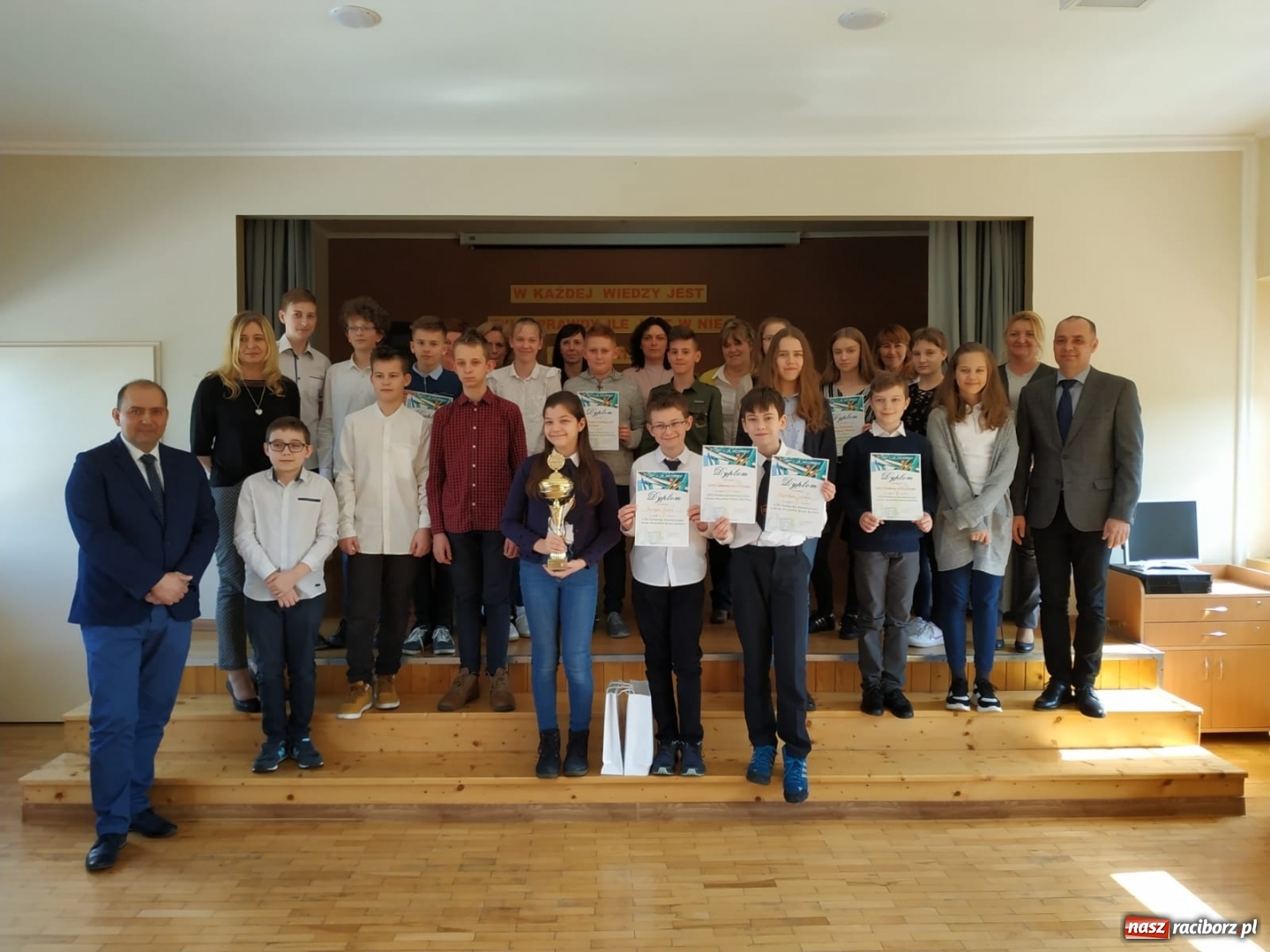 Zdjęcie w galerii na portalu naszraciborz.pl: Raciborscy matematycy po raz dwudziesty rywalizowali o Puchar Prezydenta  wiadomości z regionu