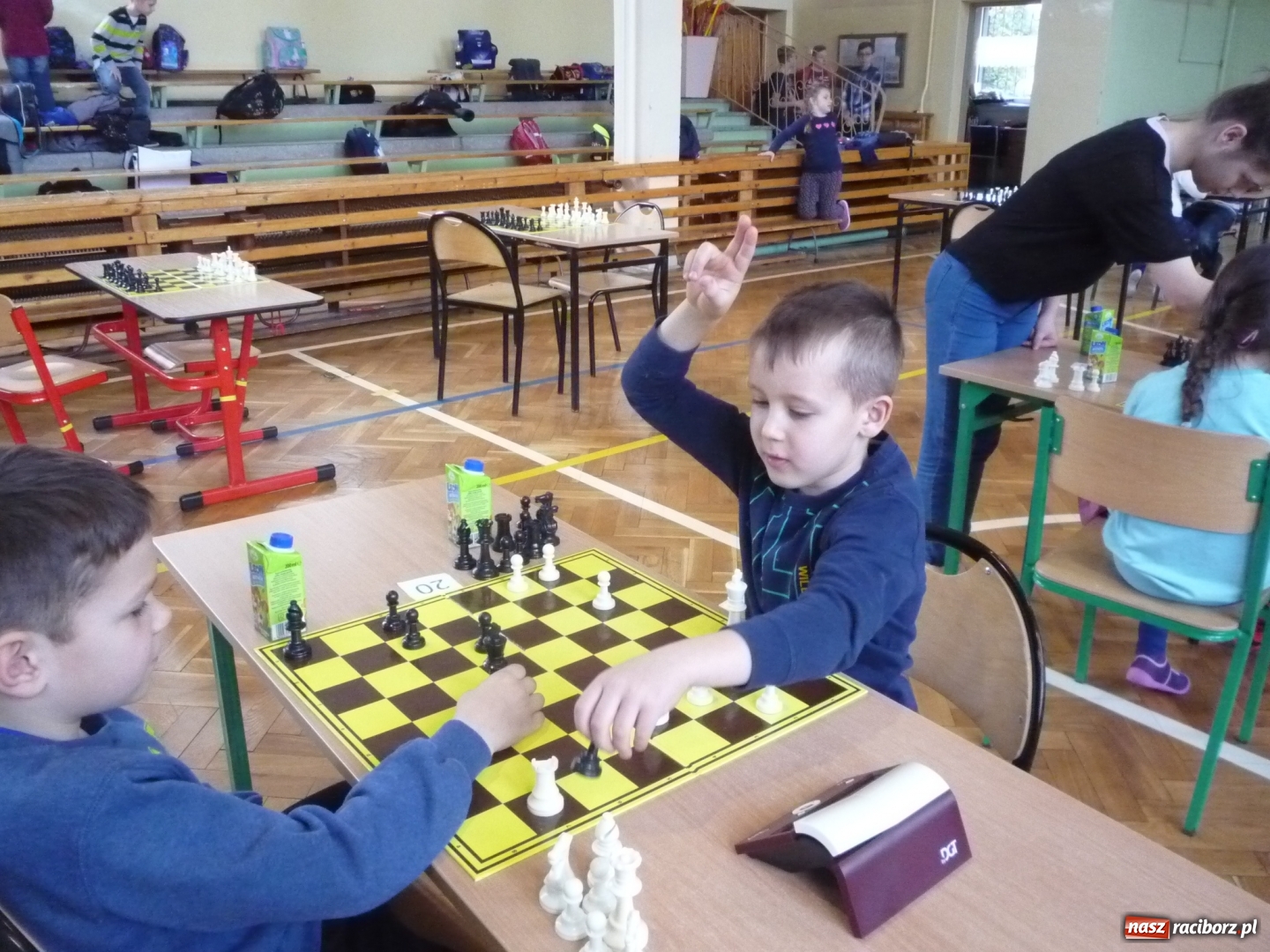 Zdjęcie w galerii na portalu naszraciborz.pl: Młodzi szachiści rywalizowali w Tworkowie  wiadomości z regionu