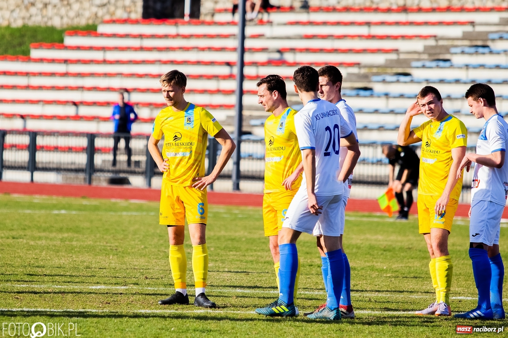Zdjęcie w galerii na portalu naszraciborz.pl: Kuźnia z Ustronia zlała raciborską Unię wiadomości z regionu