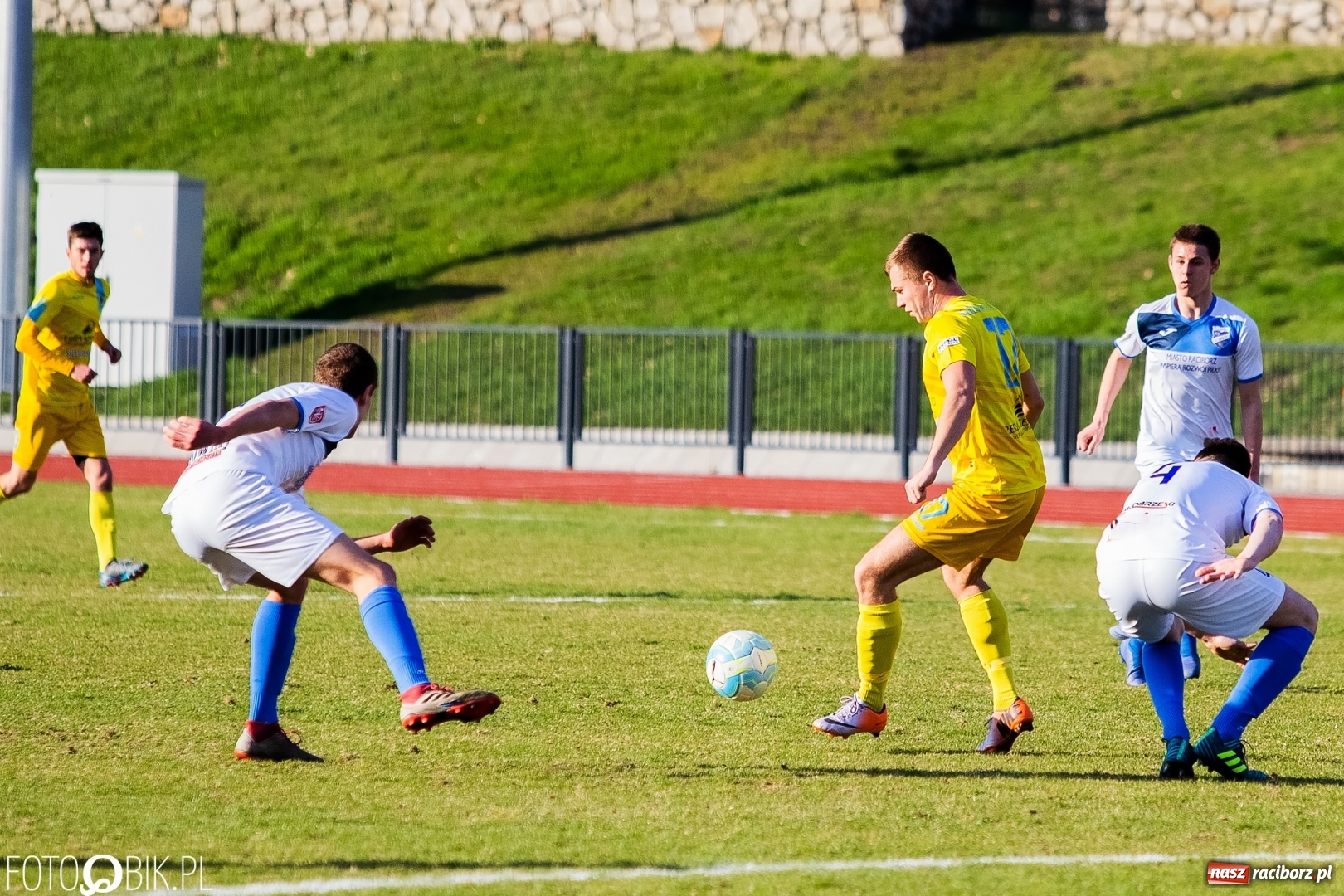 Zdjęcie w galerii na portalu naszraciborz.pl: Kuźnia z Ustronia zlała raciborską Unię wiadomości z regionu