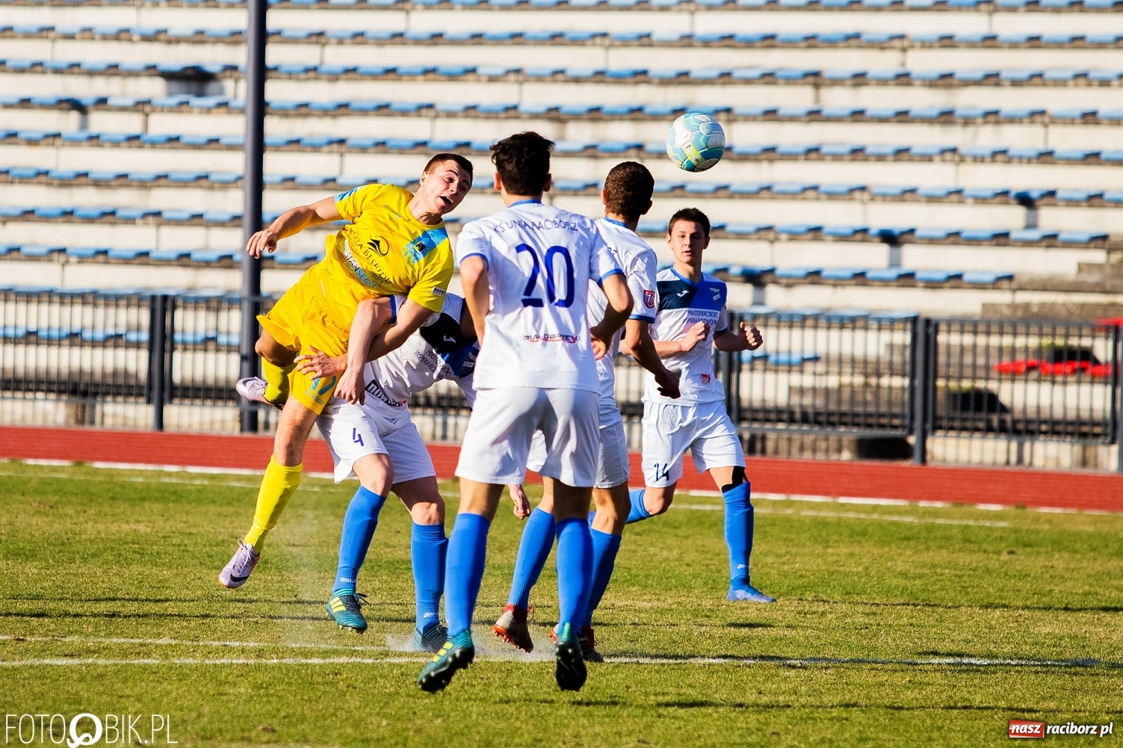 Zdjęcie w galerii na portalu naszraciborz.pl: Kuźnia z Ustronia zlała raciborską Unię wiadomości z regionu