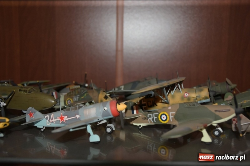 Zdjęcie w galerii na portalu naszraciborz.pl: Samoloty to moja pasja. Ogromna kolekcja modeli z Tworkowa [ZDJĘCIA] wiadomości z regionu