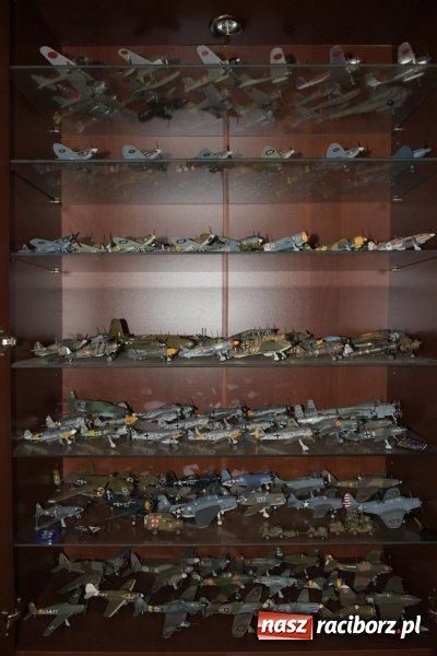 Zdjęcie w galerii na portalu naszraciborz.pl: Samoloty to moja pasja. Ogromna kolekcja modeli z Tworkowa [ZDJĘCIA] wiadomości z regionu