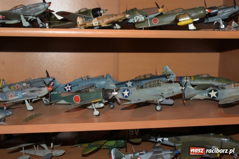 Zdjęcie w galerii na portalu naszraciborz.pl: Samoloty to moja pasja. Ogromna kolekcja modeli z Tworkowa [ZDJĘCIA] wiadomości z regionu