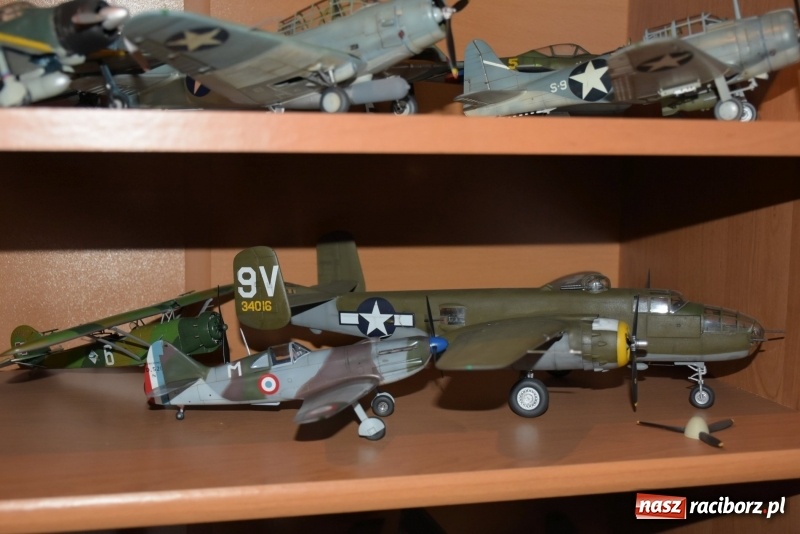Zdjęcie w galerii na portalu naszraciborz.pl: Samoloty to moja pasja. Ogromna kolekcja modeli z Tworkowa [ZDJĘCIA] wiadomości z regionu