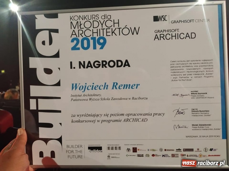 Zdjęcie w galerii na portalu naszraciborz.pl: Projekt raciborskiego kampusu nagrodzony w prestiżowym konkursie  wiadomości z regionu