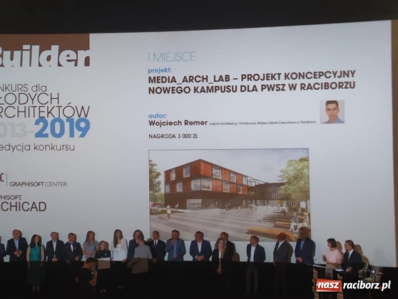 Zdjęcie w galerii na portalu naszraciborz.pl: Projekt raciborskiego kampusu nagrodzony w prestiżowym konkursie  wiadomości z regionu