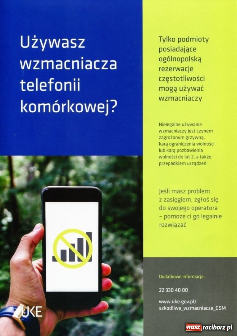 Zdjęcie w galerii na portalu naszraciborz.pl: Wzmacniacze GSM mogą zaszkodzić wiadomości z regionu