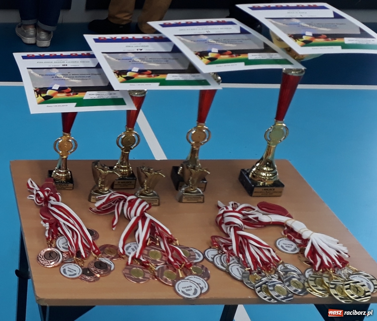 Zdjęcie w galerii na portalu naszraciborz.pl: Szczypiornistki z Pietrowic wicemistrzyniami Śląska wiadomości z regionu