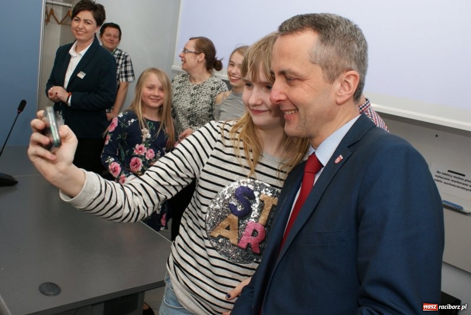 Zdjęcie w galerii na portalu naszraciborz.pl: Prezydent Dariusz Polowy spotkał się z delegacją z Leverkusen wiadomości z regionu