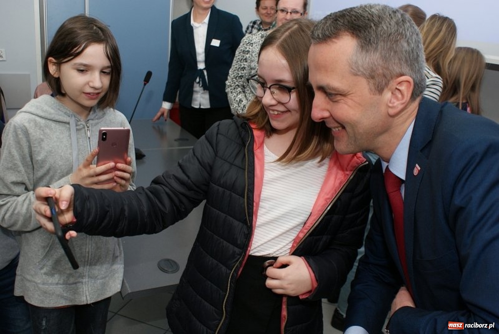 Zdjęcie w galerii na portalu naszraciborz.pl: Prezydent Dariusz Polowy spotkał się z delegacją z Leverkusen wiadomości z regionu